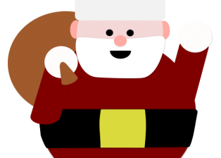 santa christmas catch