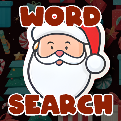 christmas word search icon